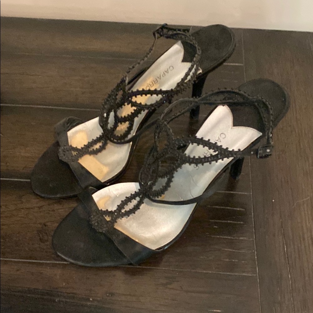 Caparros Black Heels with Elegant Design - Picture 2 of 5